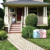 Big Dot of Happiness Baby Gender Reveal - Team Boy or Girl Party Yard Sign Lawn Decorations - Oh Baby Boy or Girl Party Yardy Sign - 3 of 4