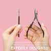 JAPONESQUE Toenail Clipper & Cuticle Pusher Soft Touch - 3 of 4