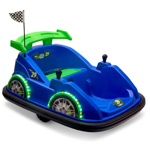 Flybar Funpark Racer Bumper Car - Blue : Target