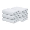 Splash Ultra-Soft Zero Twist 100% Ring Spun Cotton Bath Towel Set - Reversible, 550 GSM, Breathable, Lightweight, Highly Absorbent Towels for Bathroom - 2 of 4