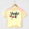 Simply Sage Market Shake It Maracas Boxy Crop Top - 2 of 4