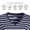 Lands' End Women's Relaxed Supima Cotton Long Sleeve V-Neck T-Shirt - 3 of 4