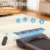 Under Desk Treadmill Machine with 300 lb Capacity, Portable Walking Pad for Home & Office, Quiet Motor, Slim Design for Daily Walking Exercise - 4 of 4
