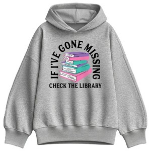 Women's - Instant Message - If Go Missing Check The Library
