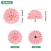 Unique Bargains Silk Fake Chrysanthemum DIY Home Decorations Artificial Flowers 12 Pcs - 3 of 4