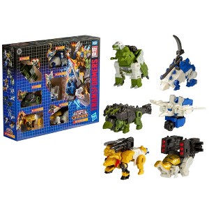 Transformers Legacy United Dinobot Dinoking Multipack, 6 Figures Combine into Dinoking, Robot to Dinosaur Conversion - 1 of 4