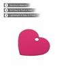 Unique Bargains Lightweight Necklace Bracelet Making Aluminum Blank Pet ID Tags 30 Pcs 1.5" - 4 of 4