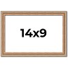 PosterPalooza | Photo Size Deco Brown Picture Frame - UV Acrylic, Foam Board Backing, Hanging Hardware - 2 of 4