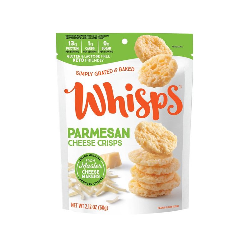 Whisps Parmesan Cheese Crisps, 1 of 7