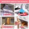 ROBOTIME Pretend Play Wooden Play Kitchen Set,Large Kitchen with Lights & Sounds for Girls Boys Ages 3-8,White,27.6"*11.6"*40.6" - 2 of 4