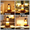 FAAYFIAN Adjustable Candle Warmer Lamp with Timer,Wood Base Metal Shade,Birthday Gifts for Women Mom - 2 of 4