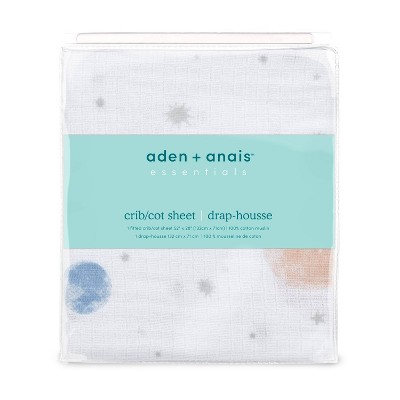 aiden and anais crib sheet