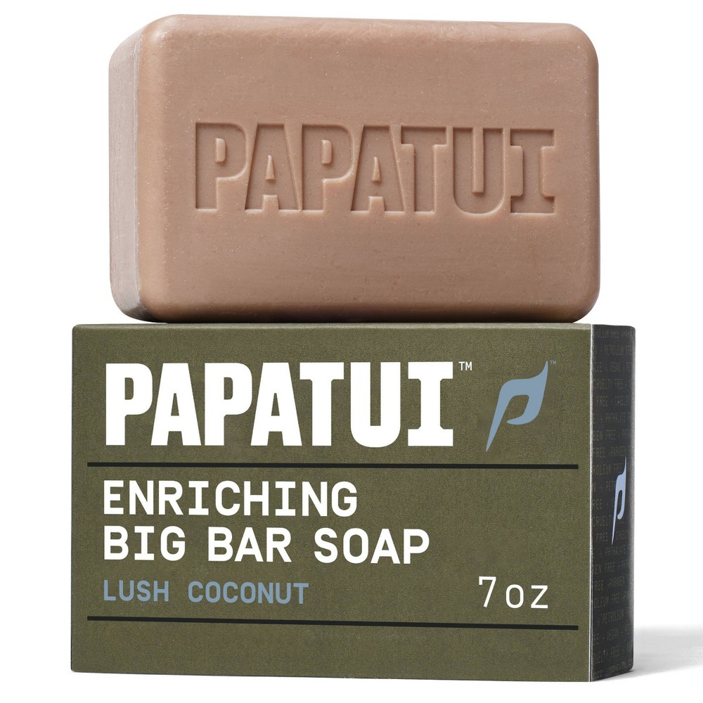 Photos - Soap / Hand Sanitiser Papatui Enriching Men's Bar Soap Lush Coconut - 7oz