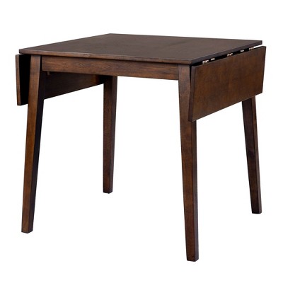 NicBex 29"-45" Modern Extendable Rectangle Dining Table,Kitchen Table with MDF Table Top and Rubberwood Legs for 4 Seaters,Light Brown/Brown/Espresso