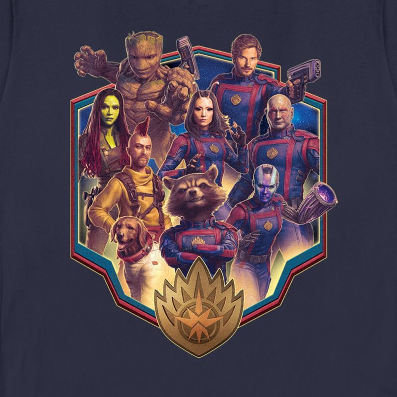 Women's Guardians of the Galaxy Vol. 3 Heroes Badge T-Shirt, 2 of 5