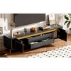 NicBex TV Stand for 80 Inch TV with Concealed Handles,TV Entertanment Center with 4 Drawers and Cabinets,Modern TV Console Table for Living Room - 2 of 4