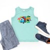 Leo the Truck Leo and Lifty Green - Kids Youth Tank Top - 2 of 3