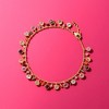 Ross-Simons 13.50 ct. t.w. Multi-Gemstone Anklet in 18kt Gold Over Sterling Size 9 - 3 of 4