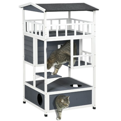 10 Awesome Outdoor Cat House Ideas For Feral Felines