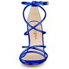 Allegra K Women's Open Toe Strappy Buckle Straps Stiletto Heel Sandals - 2 of 4
