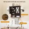 RoyalCraft Bathroom Medicine Cabinet, Wall Mount Storage with Mirror, Towel Bar, and Adjustable Shelves for Wash Room, Laundry, Brown - 3 of 4