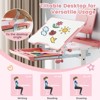 Tangkula Kid's Study Desk & Chair Set w/Tilt Desktop Book Stand Footrest Bar for Toddlers - 4 of 4
