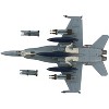 McDonnell Douglas F/A-18C Hornet Aircraft "NE400, VFA-34 Blue Blasters" (2015) US Navy 1/72 Diecast Model by Hobby Master - 2 of 4
