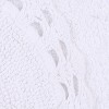 Hampton Crochet Collection Cotton Reversible Tufted Set of 5 Bath Rug Set - Home Weavers - 4 of 4