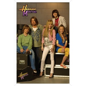 Trends International Disney Hannah Montana (2006) - Disney Hannah’s Crew Framed Wall Poster Prints - 1 of 4