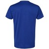 OUTSIDE THE WIRE Leatherneck for Life Royal Left Chest Eagle, Globe, and Anchor Established Performance T-Shirt- Black Logo - 2 of 3