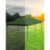 Pop Up Canopy Tent, Heavy Duty Outdoor Canopy W/ Removable Sidewall, Portable Tent Gazebo, Instant Tent Shelter for Parties, Events, & Vendors - 4 of 4