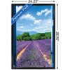 Trends International Lavender Field Framed Wall Poster Prints - 3 of 4