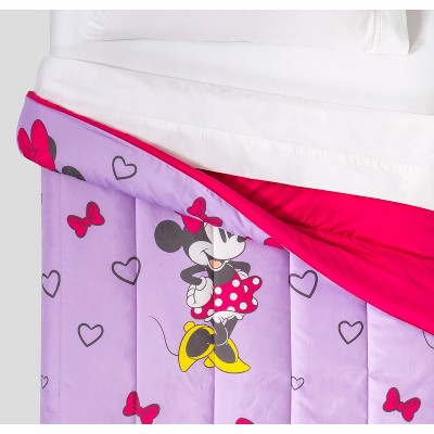 Mickey Mouse & Friends Minnie Mouse Comforter Purple