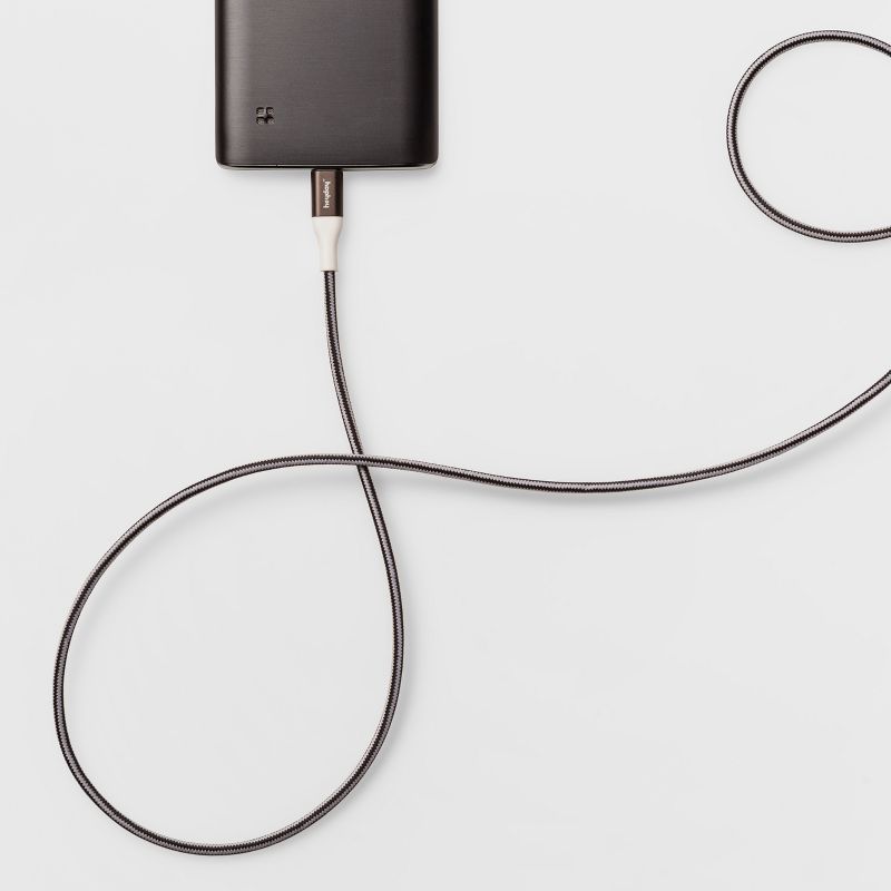Micro USB to USB-A Braided Cable - heyday™, 3 of 6