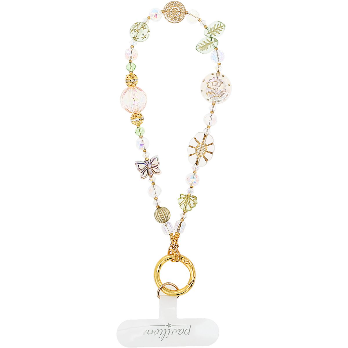 Pavilion Gift Company - Nature - Beaded Hands-Free Wrist Strap - Cell Phone Accessories
