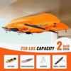 VEVOR Kayak Ceiling Storage Rack, Ceiling Storage Rack for 2 Kayak Canoe SUP, Adjustable Height Overhead Kayak Holder Hanger with Padded Arms - 3 of 4