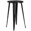 Merrick Lane 3 Piece Outdoor Dining Set with Bar Height Table and Stools - 4 of 4