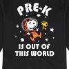 Boys' - Peanuts - Pre K is Out of This World Long Sleeve Graphic T-Shirt - 2 of 4