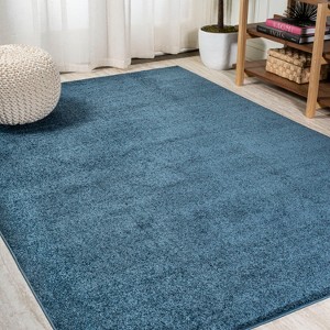 Haze Solid Low-Pile Indoor Area Rug - JONATHAN Y - 1 of 4