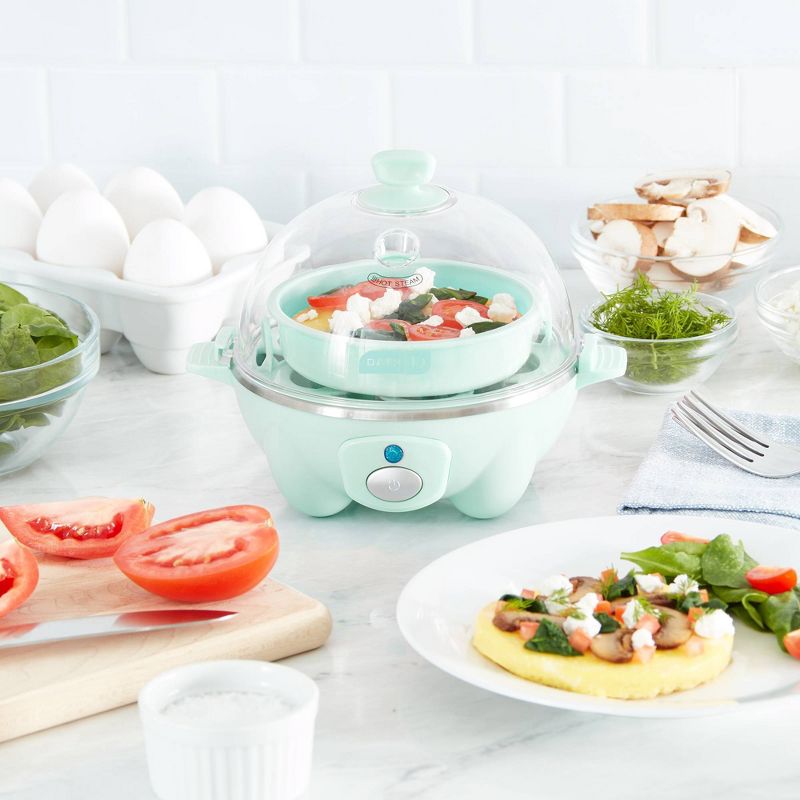 Dash 3-in-1 Everyday 7-Egg Cooker with Omelet Maker and Poaching, 6 of 24