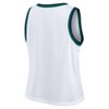 NCAA Notre Dame Fighting Irish Women's White Mesh Tank Top - 3 of 3