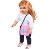 3pc Tech Set for American 18" Dolls w Cell Phone, Computer Tablet, and Accessory Bag- Premium Durable Metal Construction- Perfect Techie Girl Gift Set - 4 of 4