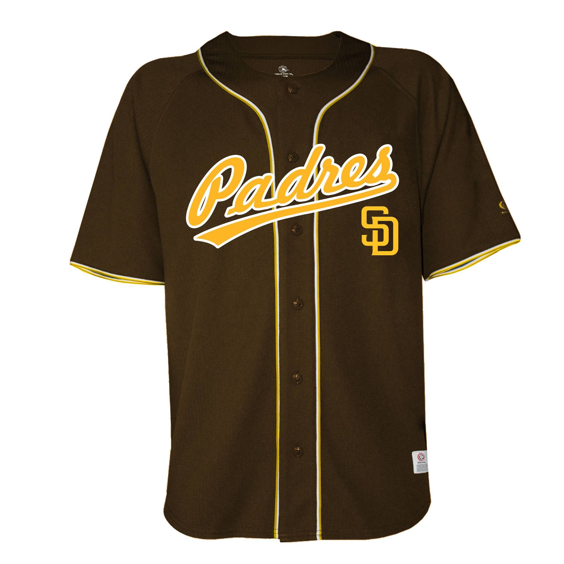 MLB San Diego Padres Men's Button Down Jersey