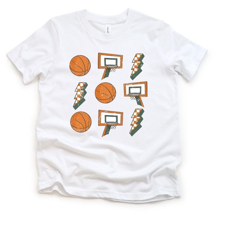 Boys Short Sleeve Basketball Graphic Tee