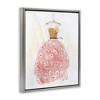 Stupell Industries Elegant & Sophisticated Pink Gown Floating Frame Canvas Art - 2 of 4