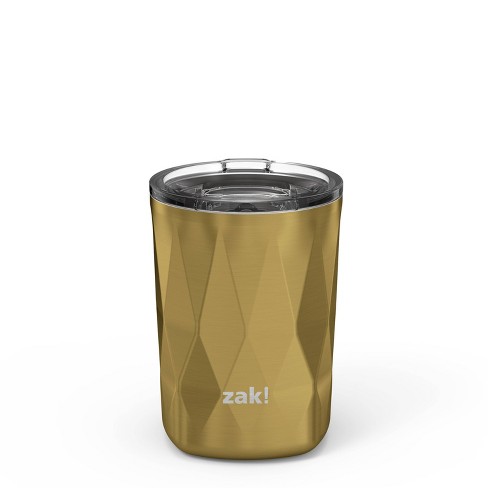 Flute tumbler 9 oz Vacuum Stainless steel Rose Gold Insulated cup Zak 
