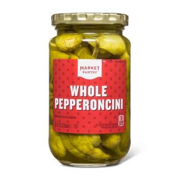 Whole Pepperoncinis 12 fl oz - Market Pantry™