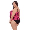 Aqua Green, Women's Triple Tier Tankini - 2 of 3