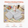 VEVOR Climbing Toys, 5-Piece Set, Foam Climbing Blocks for Toddlers 6 Months to 3 Years, Baby Climbing Blocks (Balls Not Included), Gray - 4 of 4