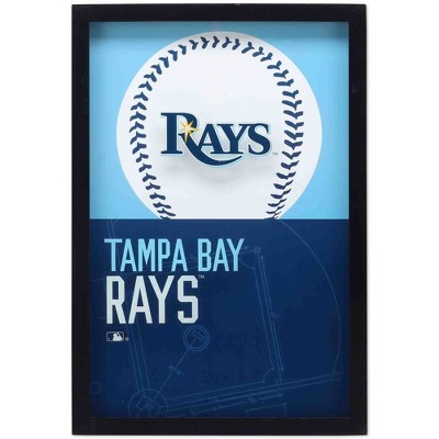 Mlb Miami Marlins Baseball Field Metal Panel : Target